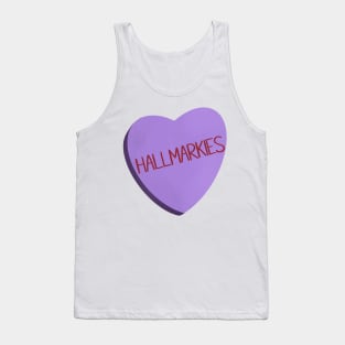 Hallmarkies Conversation Heart Tank Top